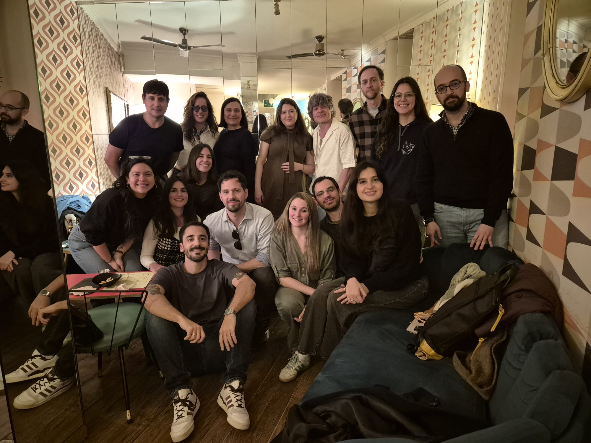 Foto de grupo de una sesión